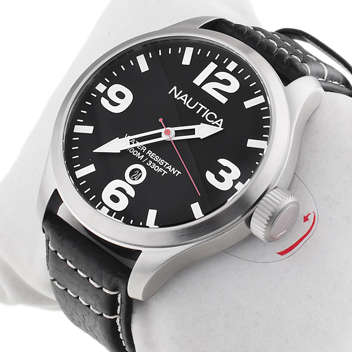 zegarek Nautica A12561G srebrny Pasek - miniatura 2