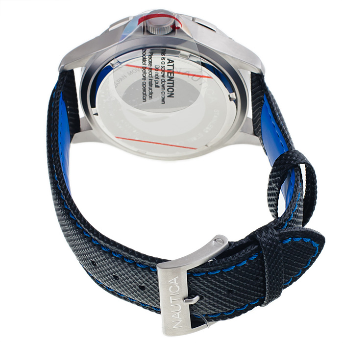 Nautica A12576G zegarek męski sportowy Pasek pasek - miniatura 5