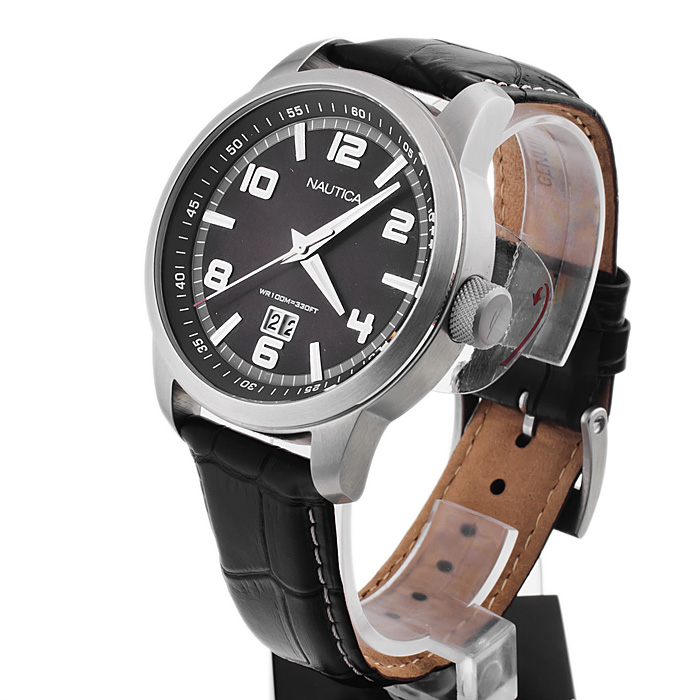 Nautica A13552G Pasek zegarek męski sportowy mineralne - miniatura 3
