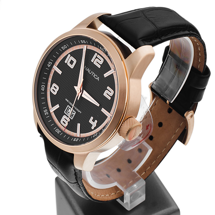 Nautica A15023G Pasek zegarek męski klasyczny mineralne - miniatura 3