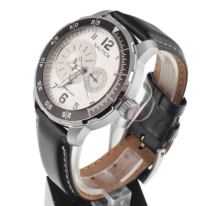 Nautica A15528G Pasek zegarek męski sportowy mineralne - miniatura 3