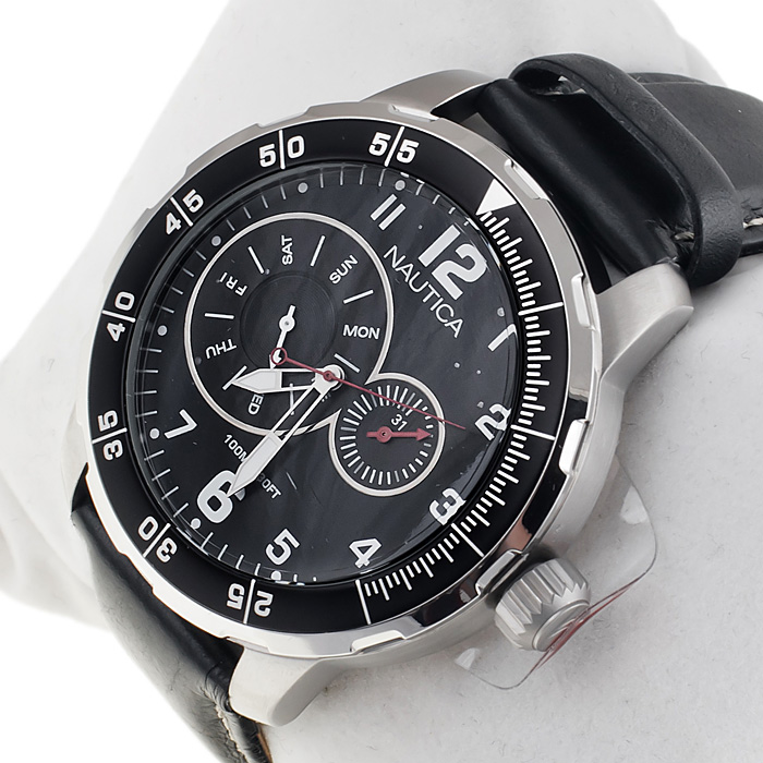zegarek Nautica A15588G srebrny Pasek - miniatura 2