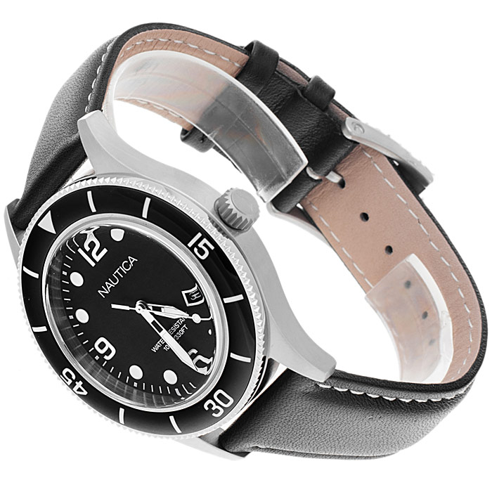 zegarek Nautica A15641G srebrny Pasek - miniatura 4