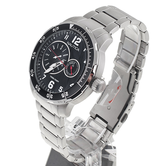 Nautica A16548G Bransoleta zegarek męski sportowy mineralne - miniatura 3
