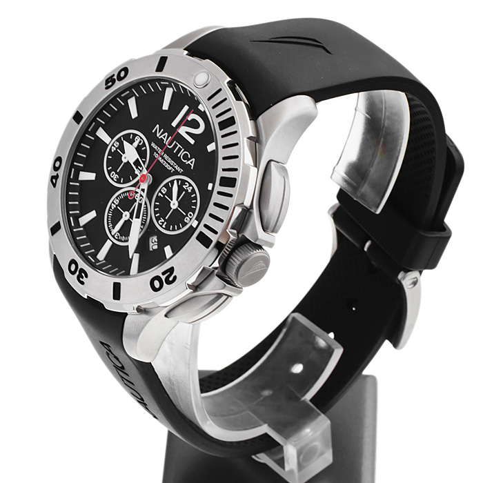 Nautica A16564G Pasek zegarek męski sportowy mineralne - miniatura 3
