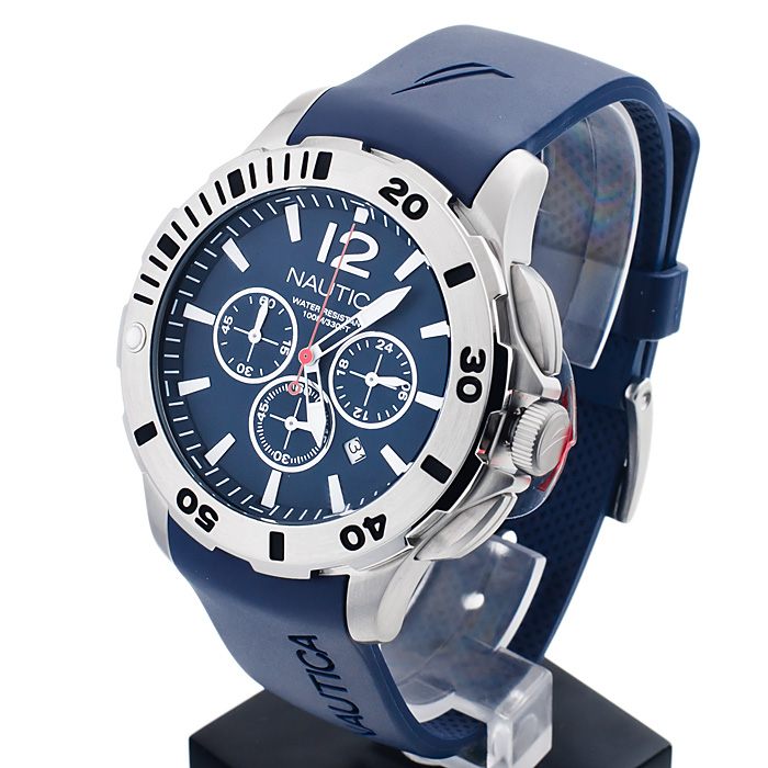 Nautica A16565G Pasek zegarek męski sportowy mineralne - miniatura 3