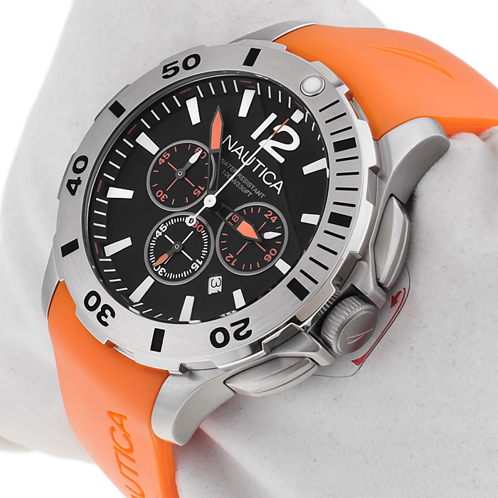 zegarek Nautica A16567G srebrny Pasek - miniatura 2