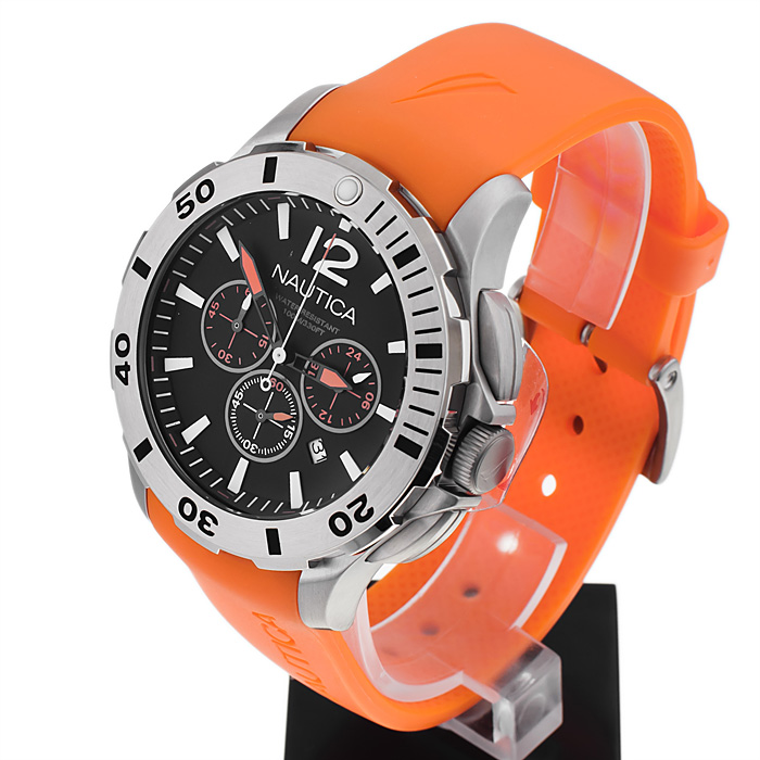 Nautica A16567G Pasek zegarek męski sportowy mineralne - miniatura 4