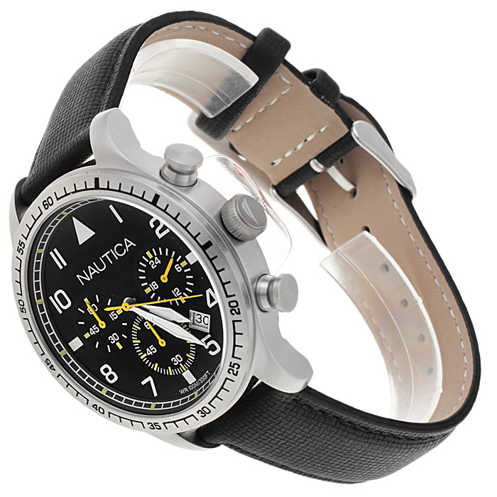 zegarek Nautica A16577G srebrny Pasek - miniatura 4