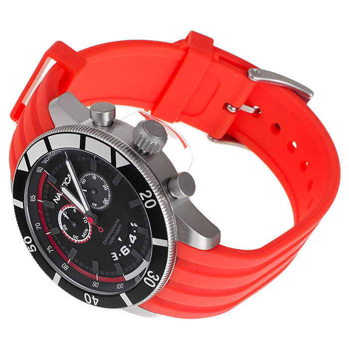 zegarek Nautica A17584G srebrny Pasek - miniatura 4