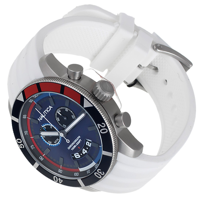 zegarek Nautica A17585G szary Pasek - miniatura 4