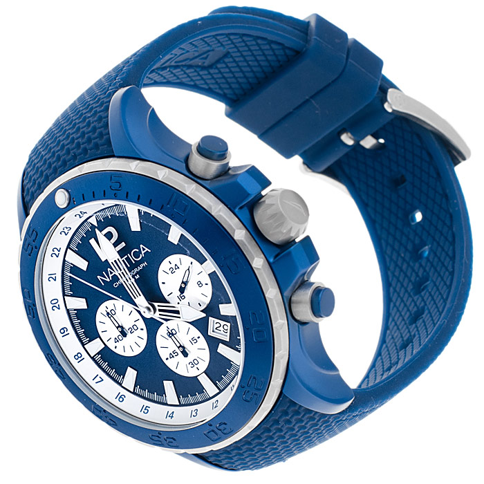 zegarek Nautica A22622G niebieski Pasek - miniatura 4
