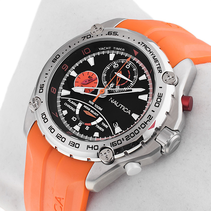 zegarek Nautica A29521G srebrny Pasek - miniatura 2