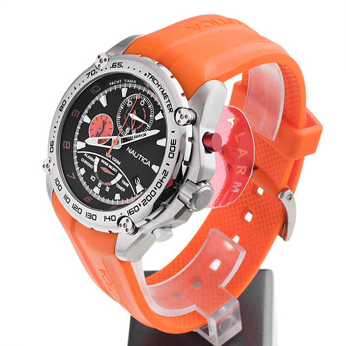 Nautica A29521G zegarek Pasek z chronograf - miniatura 3
