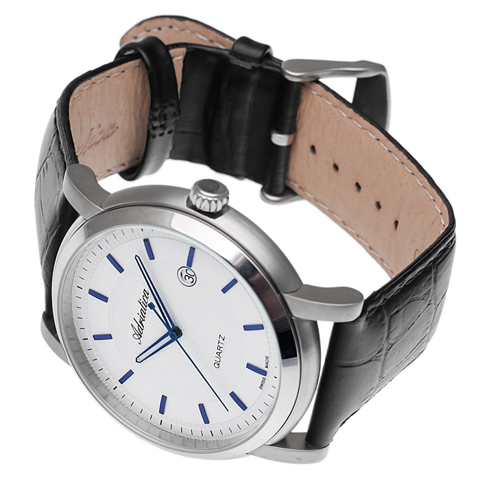 zegarek Adriatica A8198.52B3Q srebrny Pasek - miniatura 4
