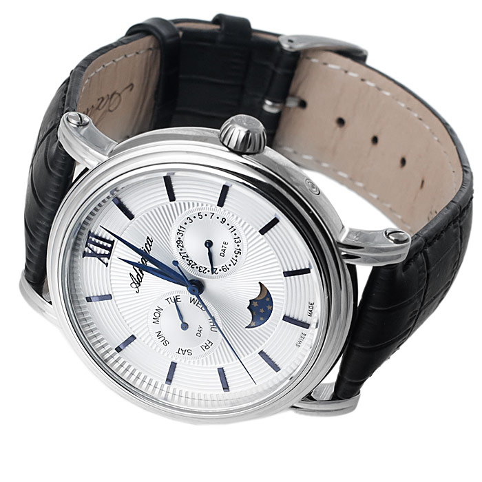 zegarek Adriatica A8236.52B3QF srebrny Pasek - miniatura 4