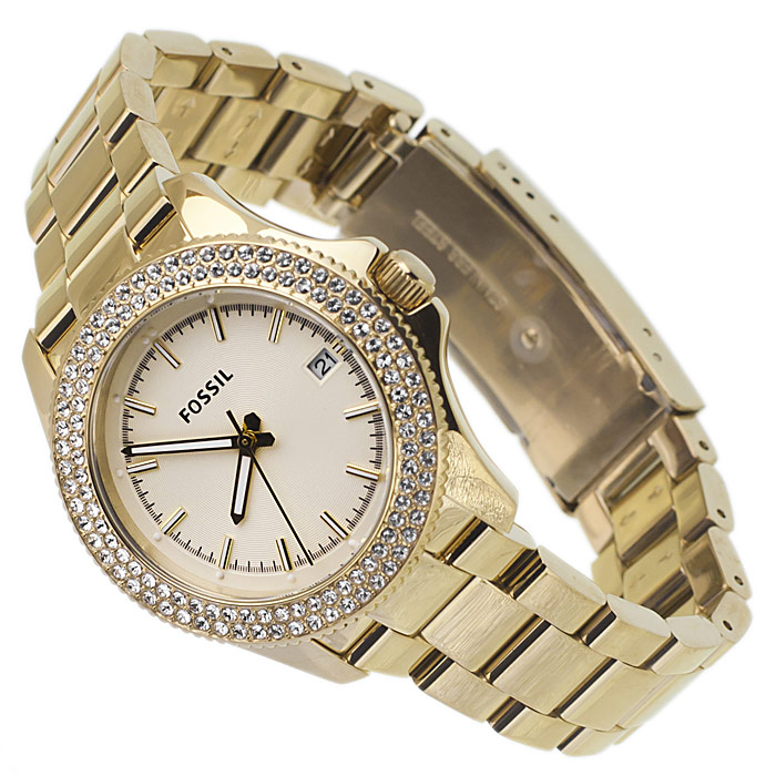 zegarek Fossil AM4453 złoty Trend - miniatura 4