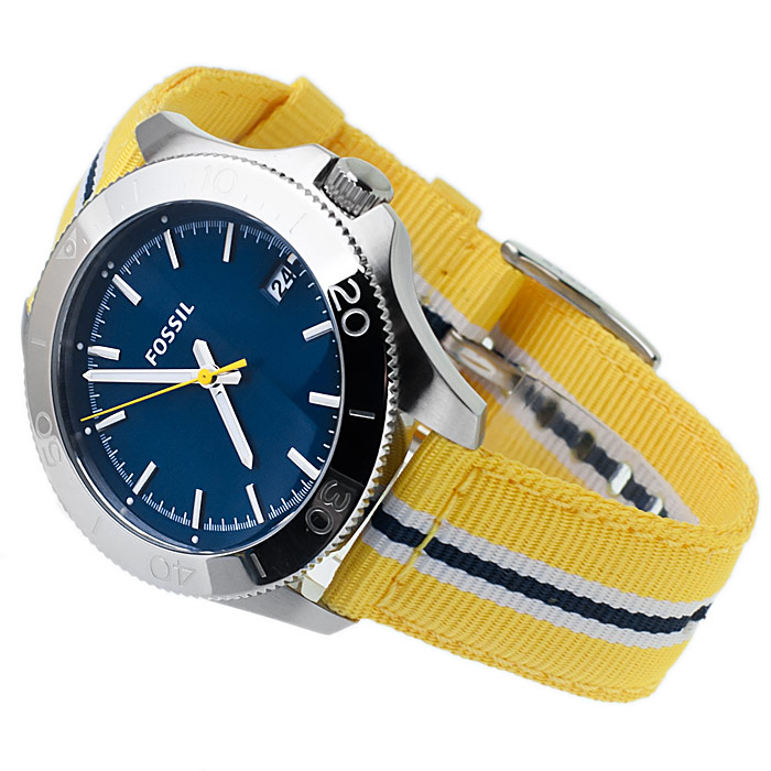 zegarek Fossil AM4477 srebrny Sport - miniatura 4