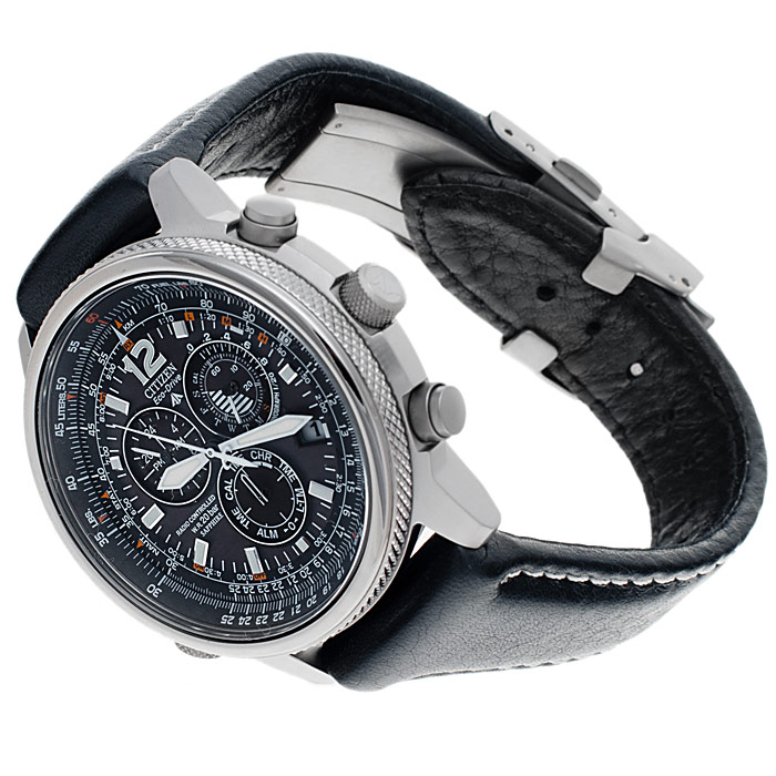 zegarek Citizen AS4050-01E srebrny Radio Controlled - miniatura 4