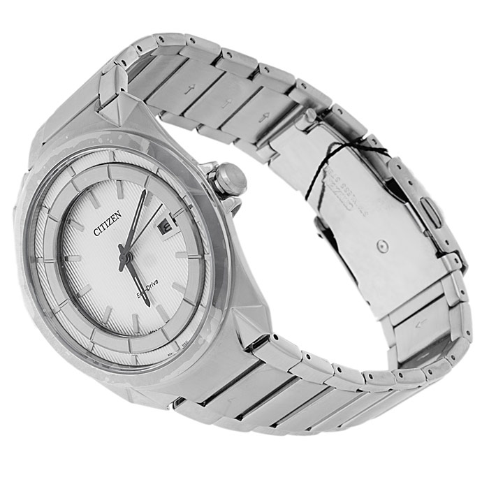 zegarek Citizen AW1010-57B srebrny Ecodrive - miniatura 4