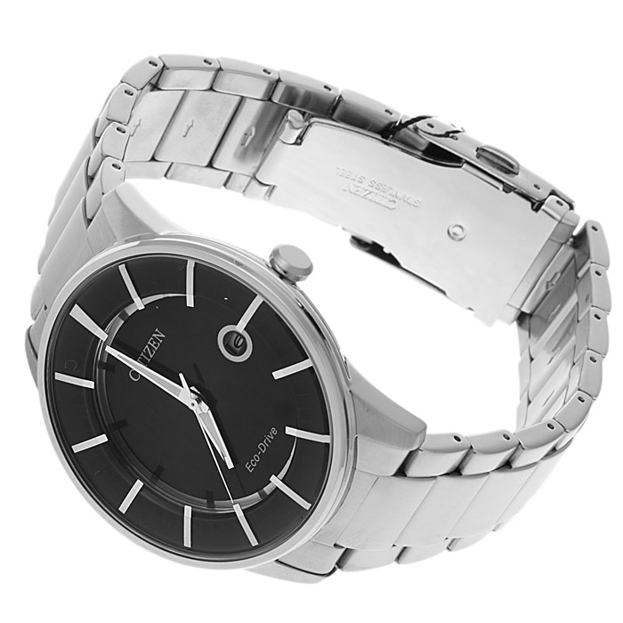 zegarek Citizen AW1260-50E srebrny Ecodrive - miniatura 4