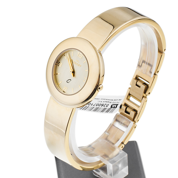 Bisset BS25034GOLD Biżuteryjne zegarek damski klasyczny mineralne - miniatura 3