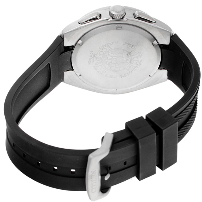 Citizen CA0200-03E Titanium zegarek męski sportowy szafirowe - miniatura 5