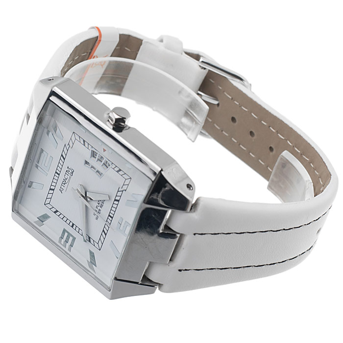 zegarek QQ DB06-304 srebrny Męskie - miniatura 4