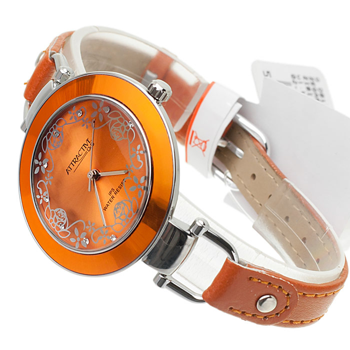 zegarek QQ DB17-342 srebrny Damskie - miniatura 4