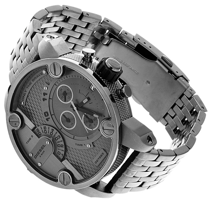 zegarek Diesel DZ7263 srebrny Daddies - miniatura 4