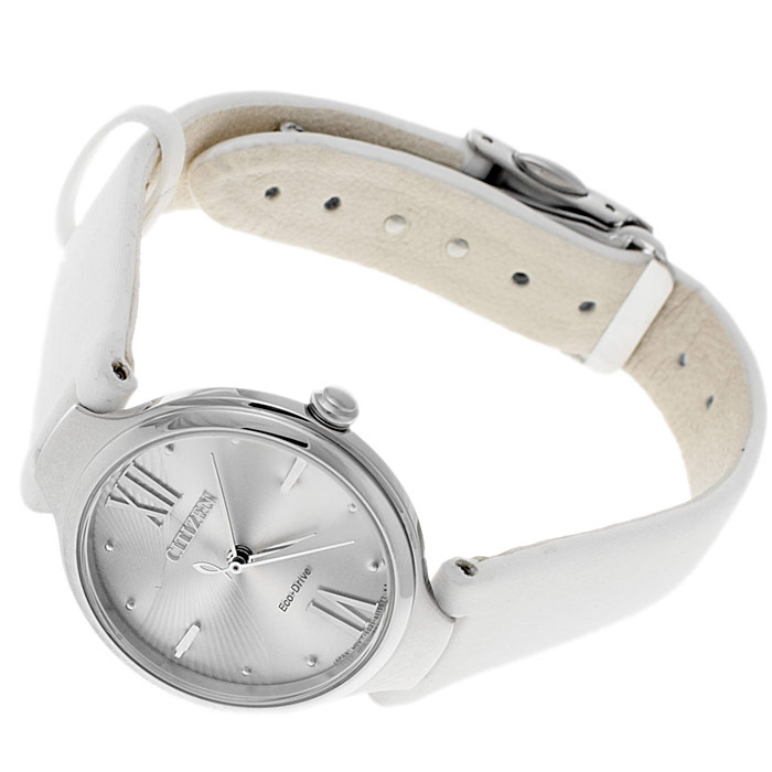 zegarek Citizen EM0040-12A srebrny Leather - miniatura 4