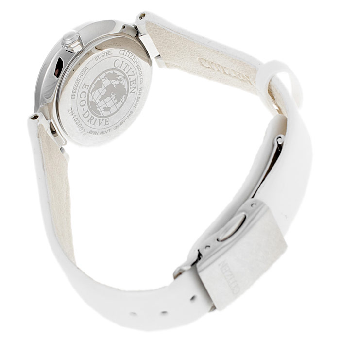 Citizen EM0040-12A Leather zegarek damski klasyczny mineralne - miniatura 5