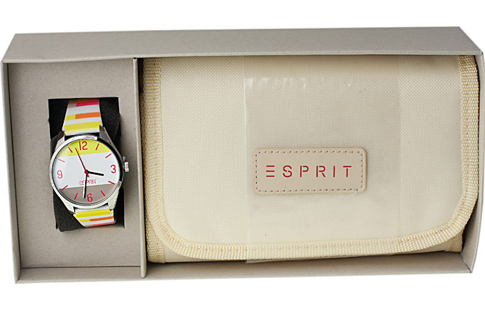 Esprit ES105932001 Damskie fashion/modowy zegarek srebrny - miniatura 6