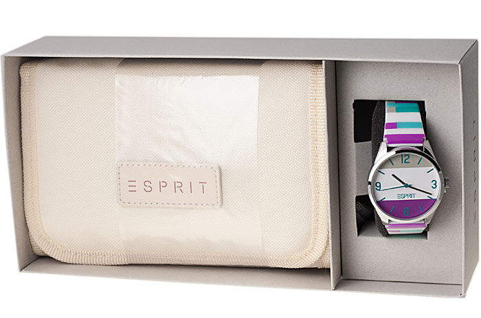 Esprit ES105932002 Damskie fashion/modowy zegarek srebrny - miniatura 6