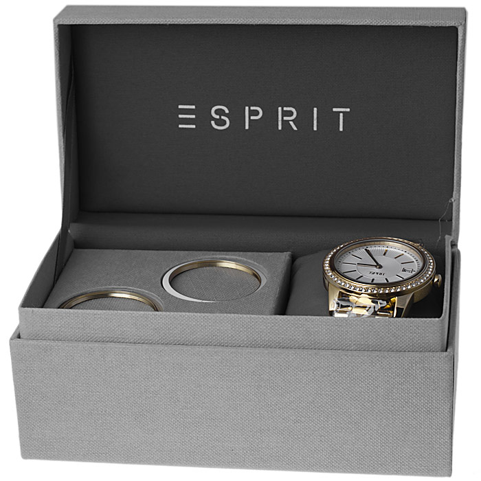 Esprit ES106112002 Damskie fashion/modowy zegarek złoty - miniatura 6