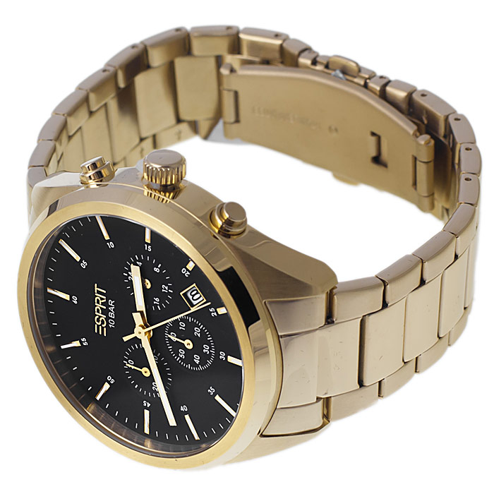 zegarek Esprit ES106261007 złoty Męskie - miniatura 4