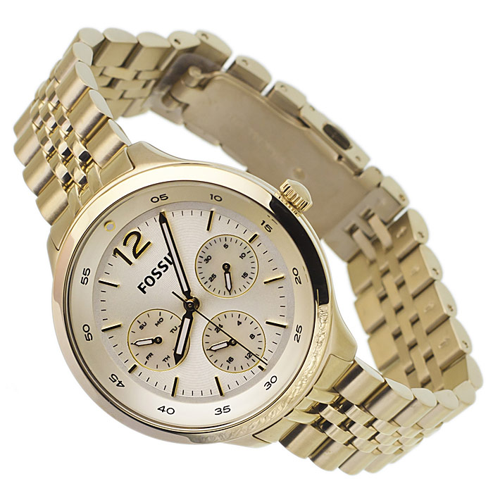 zegarek Fossil ES3248 złoty Ladies Dress - miniatura 4