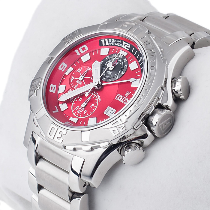 zegarek Festina F16177-7 srebrny Męskie - miniatura 2