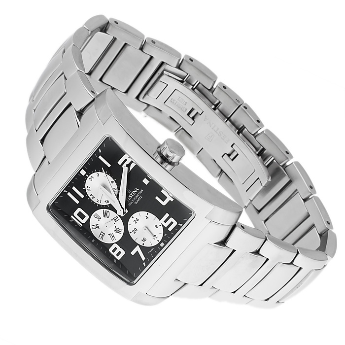 Festina F16234-6 Trend sportowy zegarek srebrny - miniatura 4