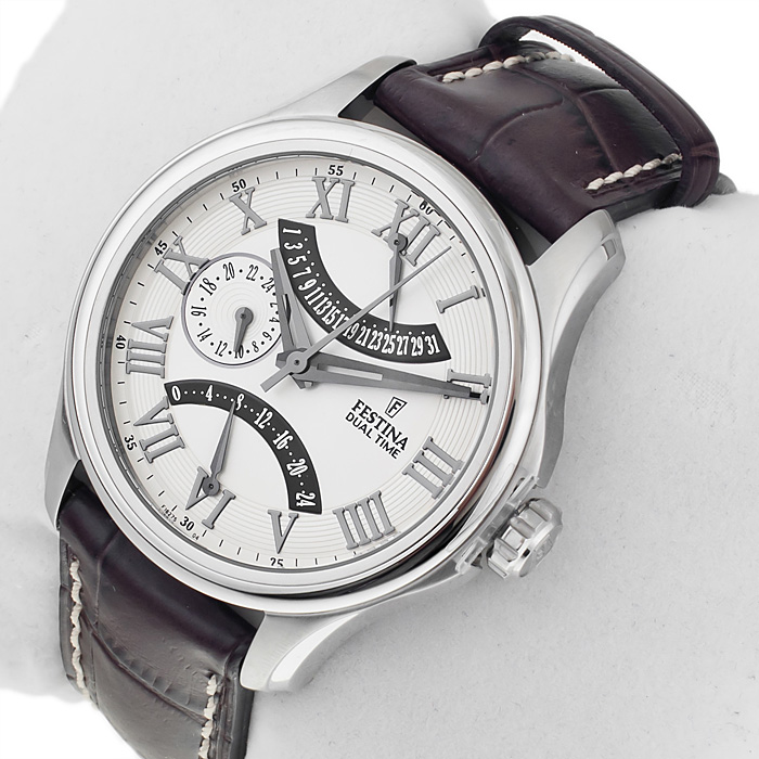 zegarek Festina F16275-4 srebrny Retro - miniatura 2
