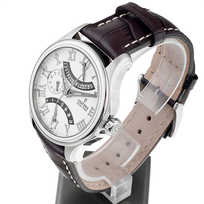Festina F16275-4 Retro zegarek męski sportowy mineralne - miniatura 3