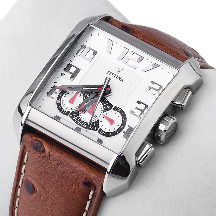 zegarek Festina F16294-4 srebrny Retro - miniatura 2