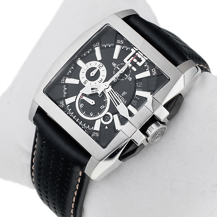 zegarek Festina F16363-5 srebrny Chronograf - miniatura 2