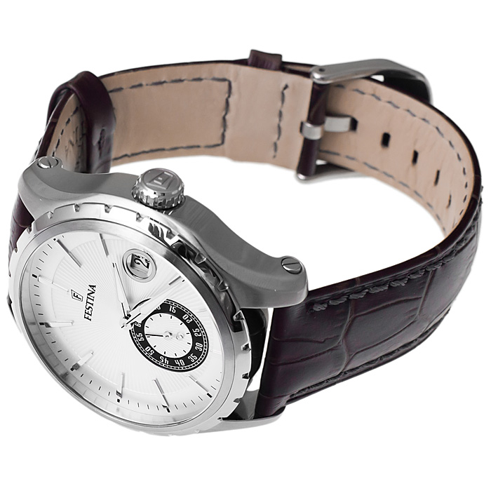 zegarek Festina F16486-5 srebrny Sport - miniatura 4