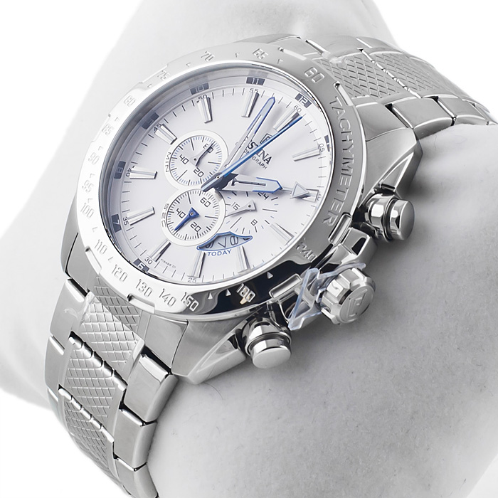 zegarek Festina F16488-1 srebrny Chronograf - miniatura 2