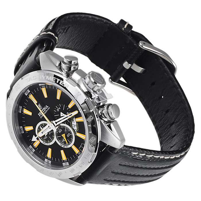 zegarek Festina F16489-2 srebrny Chronograf - miniatura 4