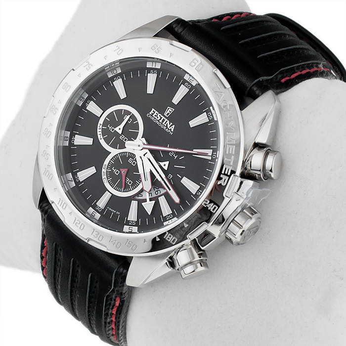 Festina F16489-5 zegarek męski klasyczny Chronograf pasek