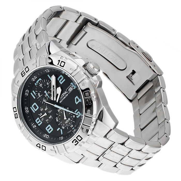 Festina F16494-5 Trend sportowy zegarek srebrny - miniatura 4