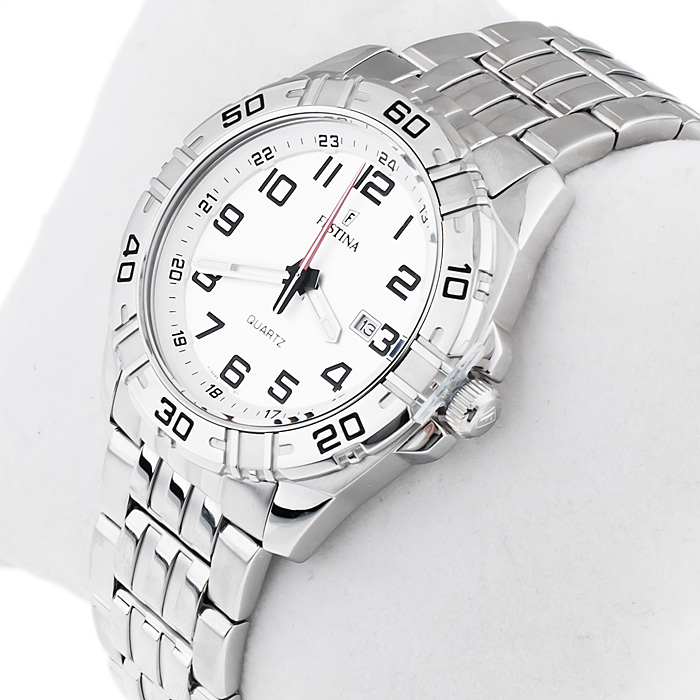 zegarek Festina F16495-1 srebrny Classic - miniatura 6