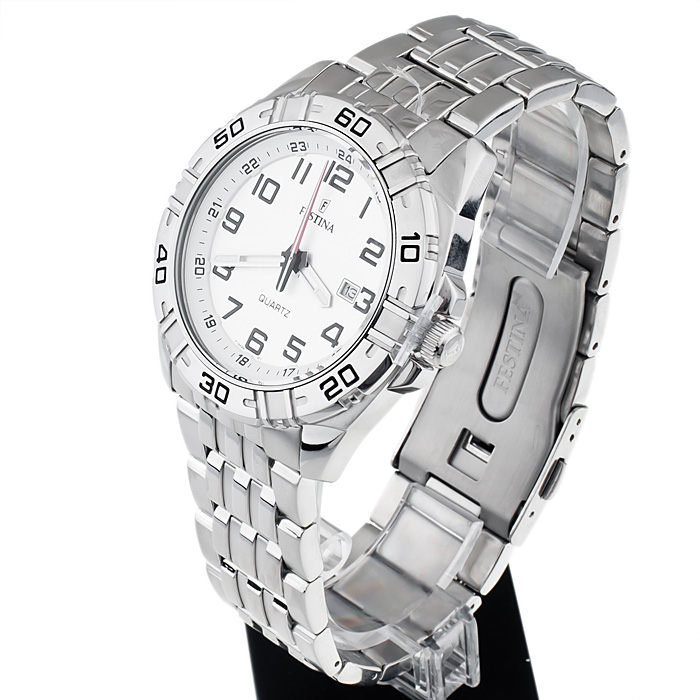 Festina F16495-1 Classic Classic zegarek męski klasyczny mineralne - miniatura 5
